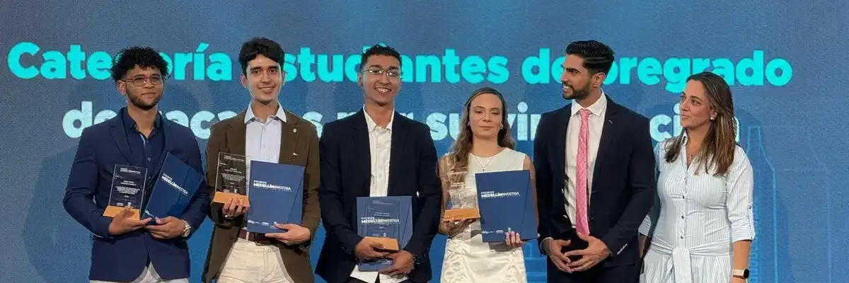 Andrés Felipe Osorno, estudiante de Ingeniería de Software y Datos obtuvo el premio Medellín Investiga 2024